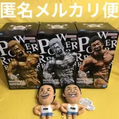 なかやまきんに君　りそうの姿トロフィー　3種　パワーボイスぬいぐるみ2　2種
