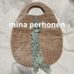 再々値下げ！新品未使用品ミナペルホネン ピースショルダー 未使用】ミナペルホネン mina perhonen swing camellia ショルダー