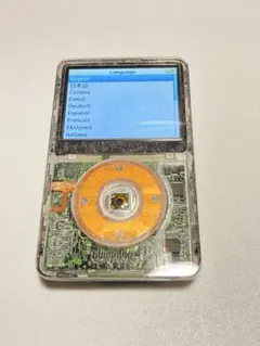 iPod classic第5世代 HDD30GBから256GBに スケルトン iPod classic 第5世代 HDD30GBから256GBにスケルトン - メルカリ
