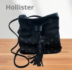 ホリスター HOLLISTER ショルダーバッグ　黒 新品　ロサンゼルス購入のサムネイル