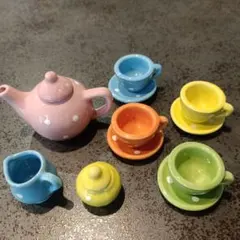 ミニチュア　ティーセット　7点