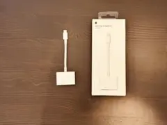 【Apple純正】Lightning AVアダプタ 箱・説明書付