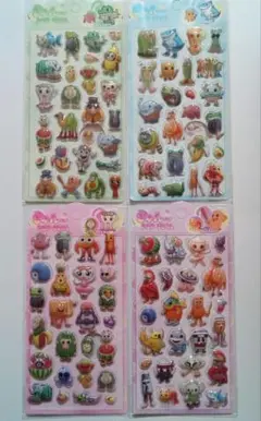 イタリアンブレインロット ぷくぷくシール きゅん トゥントゥンサフール4点