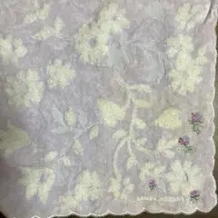 LAURA ASHLEY 花柄タオルハンカチ