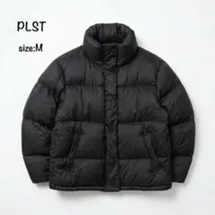 PLST プラステ ライト ウエイト ポリ ビッグ ダウン ジャケット 黒 .のサムネイル