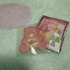 ケアベア　ビッグシェイカーステッカー