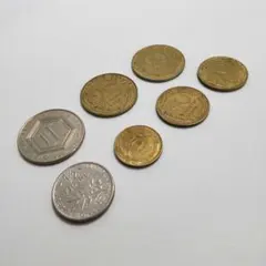 【旧硬貨・貴重・まとめ買い可】フランス旧硬貨 7枚セットのサムネイル