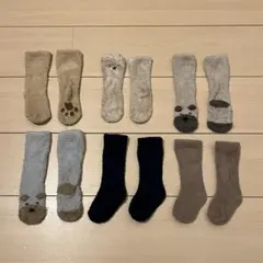 ベビーモコモコ靴下　6点セット