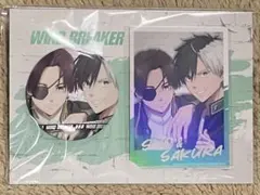 WIND BREAKER　ウィンブレ　桜 & 蘇枋　缶バッジ & チェキ セット