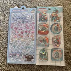 ボンボンドロップシール　ウォーターシール　ハンギョドン　サンリオ