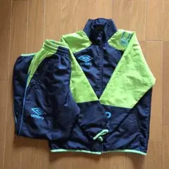 アンブロ ウインドブレーカー上下セット裏起毛130cm