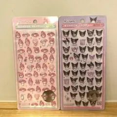 サンリオボンボンドロップシールミニ キティ　クロミ　正規品