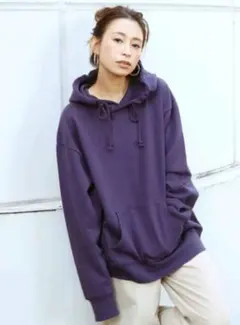❤️Ungrid×アングリッド＊ルーズカラー スウェット パーカー フーディ❤️のサムネイル