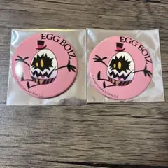 ハズビンホテル マルイポップアップ 缶バッジシークレット エッギーズ