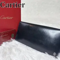 Cartier Pasha Long Wallet Black Leatherのサムネイル