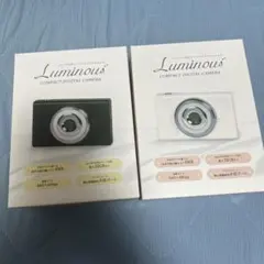 Luminous コンパクトデジタルカメラ 本体 2個セットのサムネイル