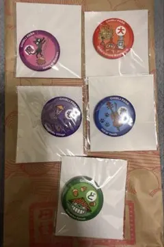 各エリア限定 ジブリパーク 缶バッジ 5個セット