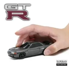 無線マウス NISSAN 日産スカイライン GT-R (BNR32) グレーのサムネイル