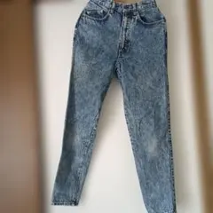 ✨SOMETHING✨レトロ90 ケミカルウォッシュ デニムパンツ ハイウエストのサムネイル