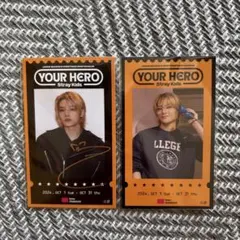 Stray Kids YOUR HERO 入場特典箔押しサイン入り - メルカリ