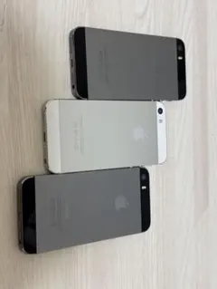 iPhone 5s スペースグレー ,シルバー32GB 3台セット