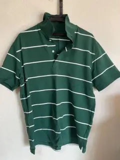 グリーン ポロシャツ