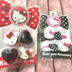 ハローキティー　ヘアアクセサリー　セット