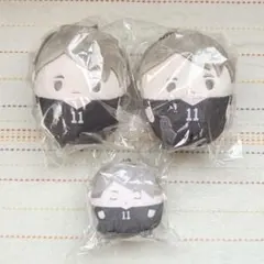 ハイキュー‼︎ くじメイト ぬいくじ D賞ふわコロリン、E賞 てのりんず 宮治