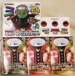 【5種セット】SANKYOレプリカレバー　プッシュボタン　サミークレイジーギア