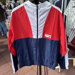 new balance フード付きナイロンジャケット