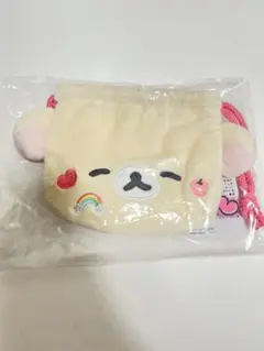 【新品・未開封】コリラックマ ぬいぐるみ巾着 ゆるゆるぽかぽか　リラックマ