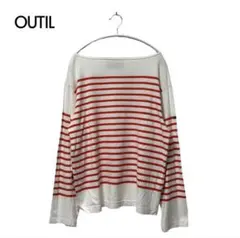 OUTIL バスクシャツ TRICOT AAST ボーダー 長袖 フランス製のサムネイル