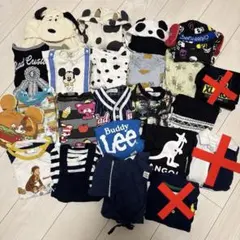 【バラ売り可】男の子半袖ロンパース 19着 まとめ売り
