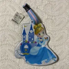 M ディズニー　シンデレラ　ネームタグ　ラゲージタグ