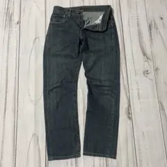 メキシコ製 リーバイス 501先染めブラック 縦落ち 良色落ち フェード w28