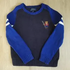 かわいい！ラルフローレン ポロベア ニットセータートレーナー 5 100 110