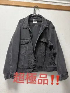 グレー デニムジャケット