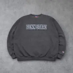 00s チャンピオン スウェットトレーナーカレッジロゴ刺繍PSプルオーバーXXL