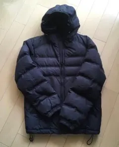 ユニクロ／プレミアムダウンジャケット（黒・Ｌ）美品♪　UNIQLO　上着　コート