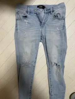 AZUL スキニーデニム XS ライトブルー