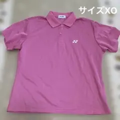 【10月13日迄値下げ中】ヨネックス　襟付き半袖シャツ　サイズXO ピンク