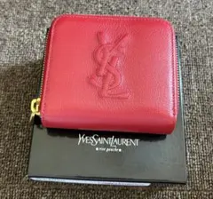 Yves Saint Laurent レッド二つ折り財布のサムネイル