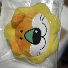 ギンビス　たべっ子どうぶつ　ライオン顔型パスポーチリール付き