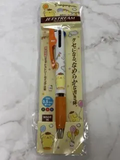 2017年 ポムポムプリン ジェットストリーム 油性ボールペン3色（黒・赤・青）