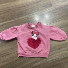 Disney baby　ミニーマウス　ベビートップス　80