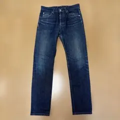 BEAUTY&YOUTH デニムパンツ インディゴ ボタンフライ　スキニー30