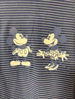 Disney ミッキー＆ミニー 長袖 ボーダーカットソーのサムネイル