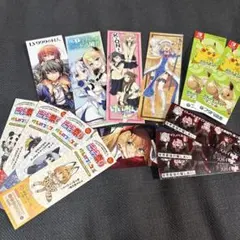 ☆しおり まとめ売り アニメ 漫画 ライトノベル ゲーム ポケモン けもフレ