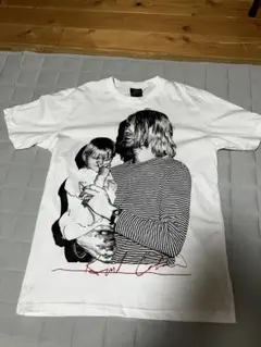 kraftbkk Kurt Cobain Tシャツ ホワイト