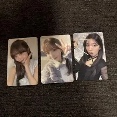 NiziU ミイヒ トレカ HMV ラッキードロー特典カード 通常盤 3枚セット